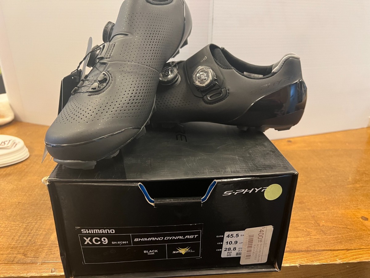 SHIMANO (シマノ) XC9 SH-XC901 BLACK EU41.5 Shimano Shoes SH-XC901 Black – Bike Built Grip