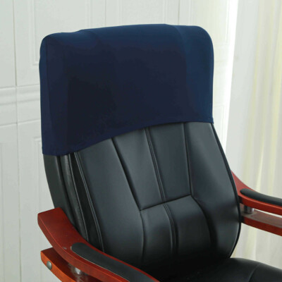 Elastischer Schutz Kopfbezug Stuhllehne 3/1PCS Bezug Bürorückenlehne Stuhl DE 