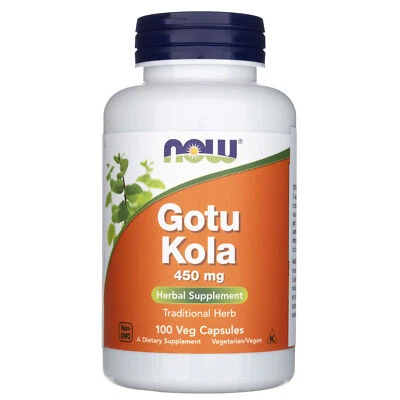 NOW FOODS Gotu Kola 450 mg 100 Kapseln