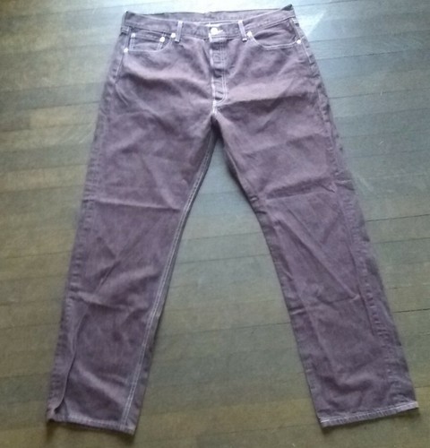 Mens Levis 501 xx Rust Burgundy Color 
