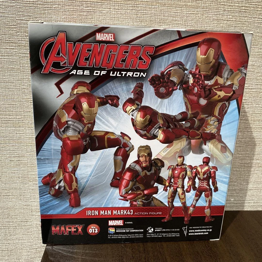 MAFEX IRON MAN MARK43 Avengers/Age of Ultron Medicom Toy Painted