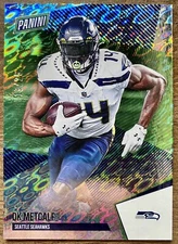 2021 Panini National Silver Pack DK Metcalf 19/25 Bubbles Prizm Refractor SSP SP