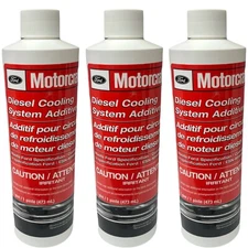Motorcraft VC8 Diesel Engine Cooling System Additive for Ford OEM Pack Of 3