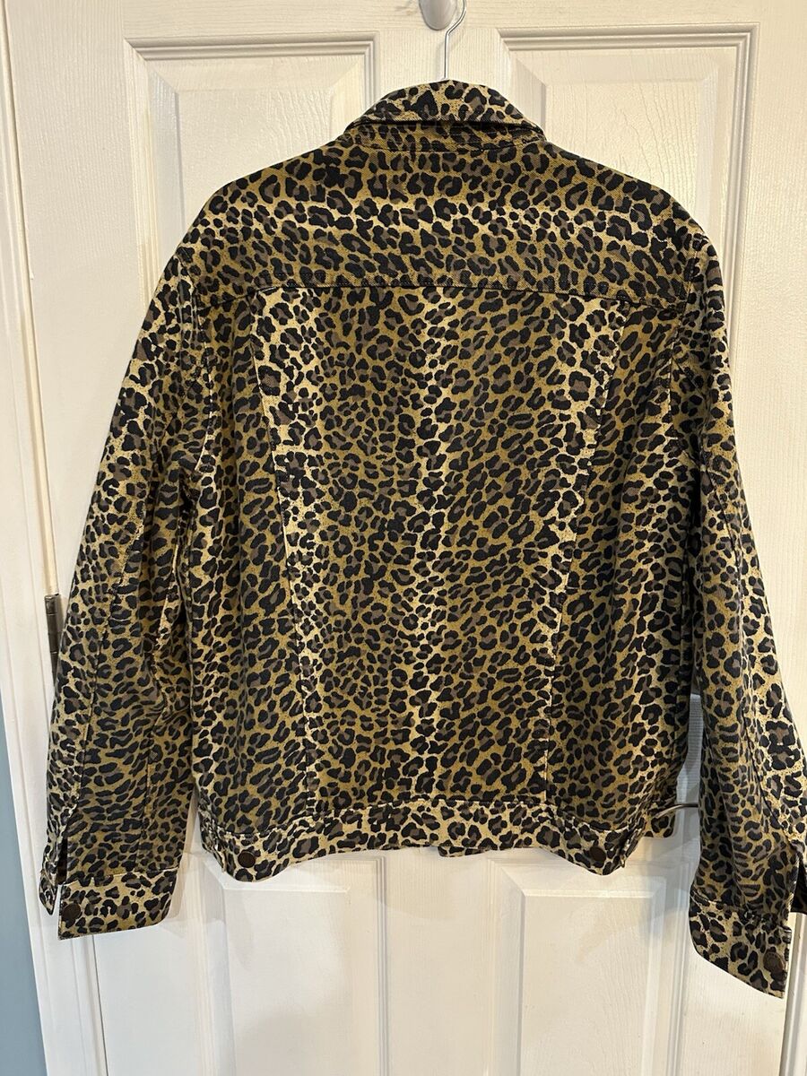 SUPREME Leopard Denim Jacket Men Large | eBay SUPREME Leopard Denim Jacket Men Large | eBay