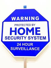 HOME Security Yard Signs 10in X 10in 100 Aluminum 10 Years of useful life