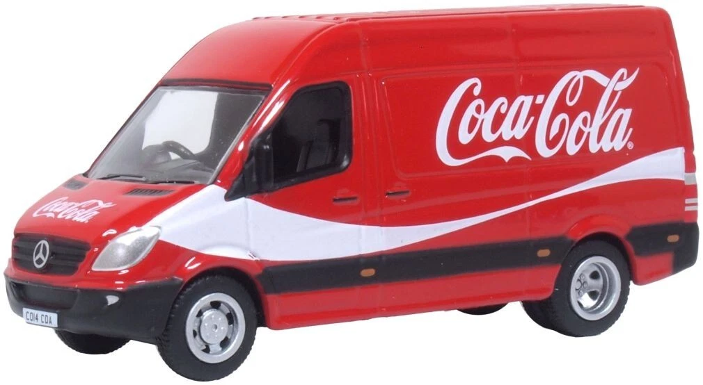 VANS OXFORD COMMERCIALE MERCEDES SPRINTER VAN COCA COLA 76MSV007CC