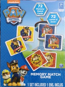 memory paw patrol
