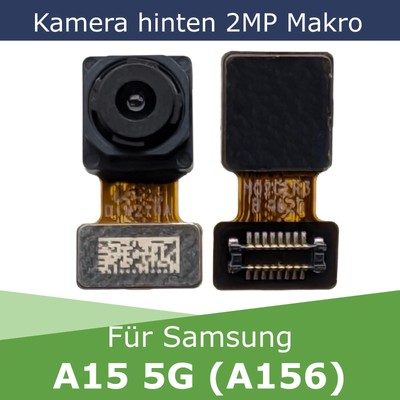 Hauptkamera für Samsung A15 5G (A156) 2MP Makro Rückkamera Flexkabel Back Camera