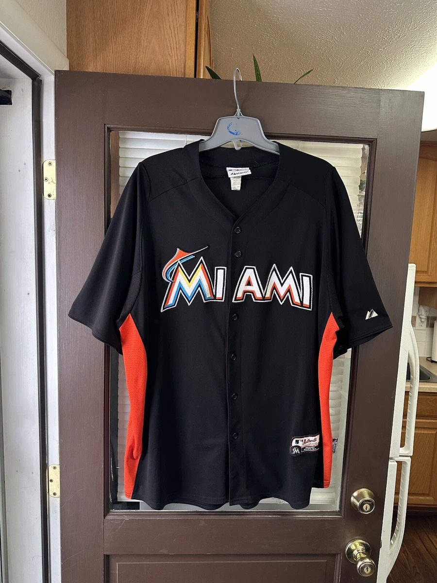 Authentic Miami Marlins Vintage Majestic MLB Baseball Stitched Jersey  Florida