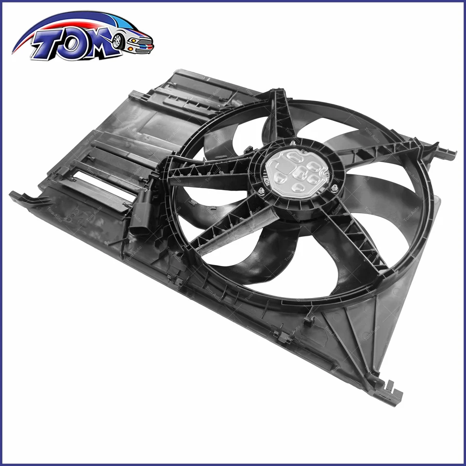 New Engine Cooling Fan Assembly for Mini Cooper 2014-2019 17427617609 - Image 3 of 4
