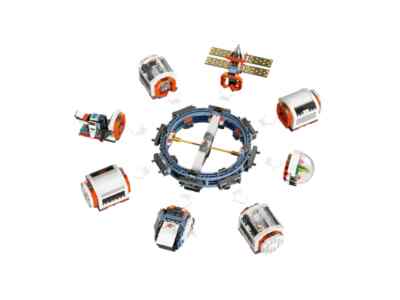 Lego Modular Space Station 60433 City Minifigure Building Set
