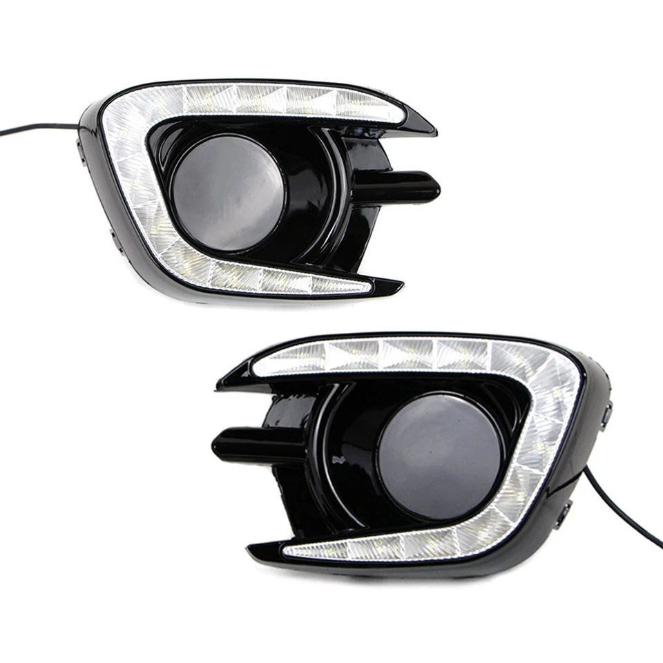 Luz antiniebla LED DRL diurna para Mitsubishi Montero Pajero 2013-2015 Foto 4 de 4