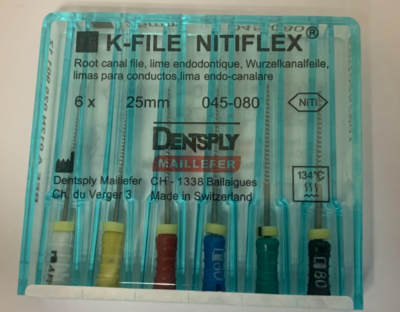 Dentsply K-File Nitiflex 010 – NiTi Flexible Root Canal Files, 10-pack, 25mm – Endo Tools 5 thumbnail image