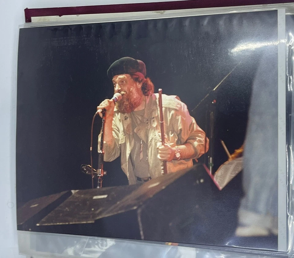 1990s Jethro Tull photo Pink Floyd Ticket stub Vintage RARE Genesis concert - Image 3 of 4