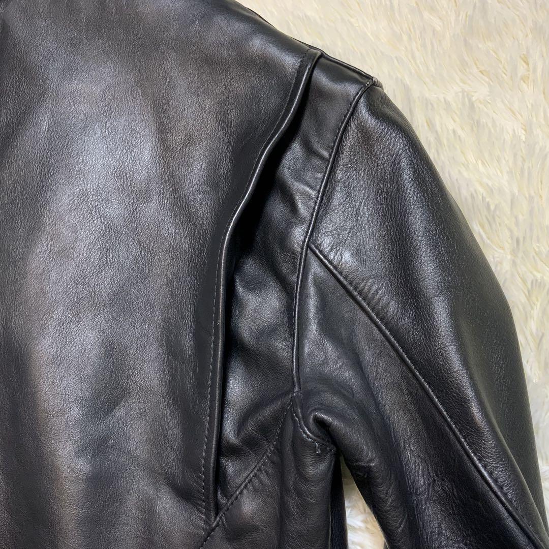 VANSON Leather Single Riders Jacket Size 36 Black From Japan VANSON Leather Single Riders Jacket Size 36 Black From Japan