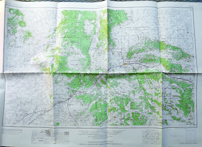 New Mexico USGS Topo Map - Gallup 1955 - NM Topography, Arizona