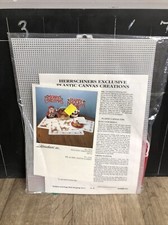 Herrschners Santa Basket Signs Craft Kit 1135 0025 Plastic Canvas Christmas J1