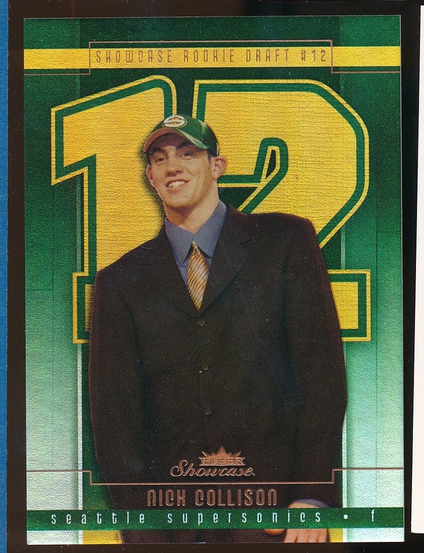 2003-2004 Fleer Showcase Legacy Collection /1000 Nick Collison #128 Rookie RC