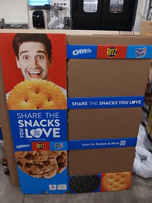 オレオクッキー　ストアディスプレイ　シェルフ　アメトイ　ラック　OREO USA s-l400.jpg
