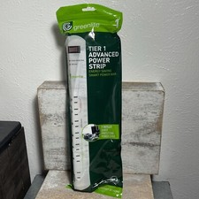 One Greenlite Tier 1 Advanced 7 Outlet Surge Power Strip 1440 Joules For TV, PC