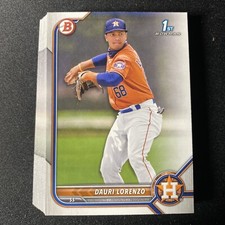 2022 Bowman Dauri Lorenzo 1st Bowman Lot Paper Lot Of 25