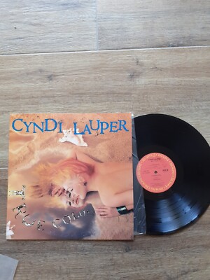 Cyndi Lauper True Colors Rare Hong Kong Vinyl LP Promo Stamped
