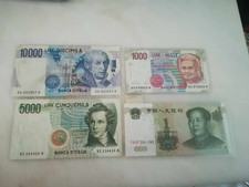 10000 lire xh 5000 xc-1000 xc sostitutive piu yuan radar alta conservazione