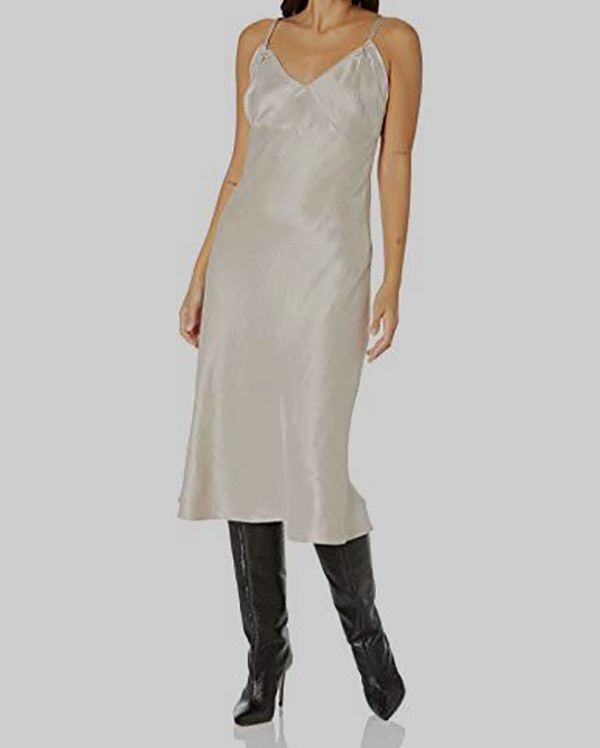 Dti Graced With Pearls Dress To Impress Buy Gold-Toned Satin Sheath Midi Dress  Dresses For