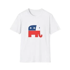 Trump MAGA GOP Republican Logo Unisex T-Shirt, Political Conservative Tee,