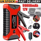 99800mAh 12V Car Jump Starter Pack Booster Battery Charger Emergency Power Bank