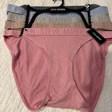 Steve Madden Panties 5 Pack Underwear Size XL Ultra Soft Bikini Lingerie