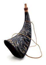 Viking War Horn Genuine buffalo-Horn Battle Trumpet - Premium Hand made Horn Vik