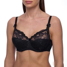Plus Size Full Coverage Underwire Minimizer Padded Comfortable Lace Figure Bra