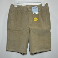 Boys' Corduroy Pull-On Drawstring Stretch Shorts - Cat  Jack Beige M 8/10 