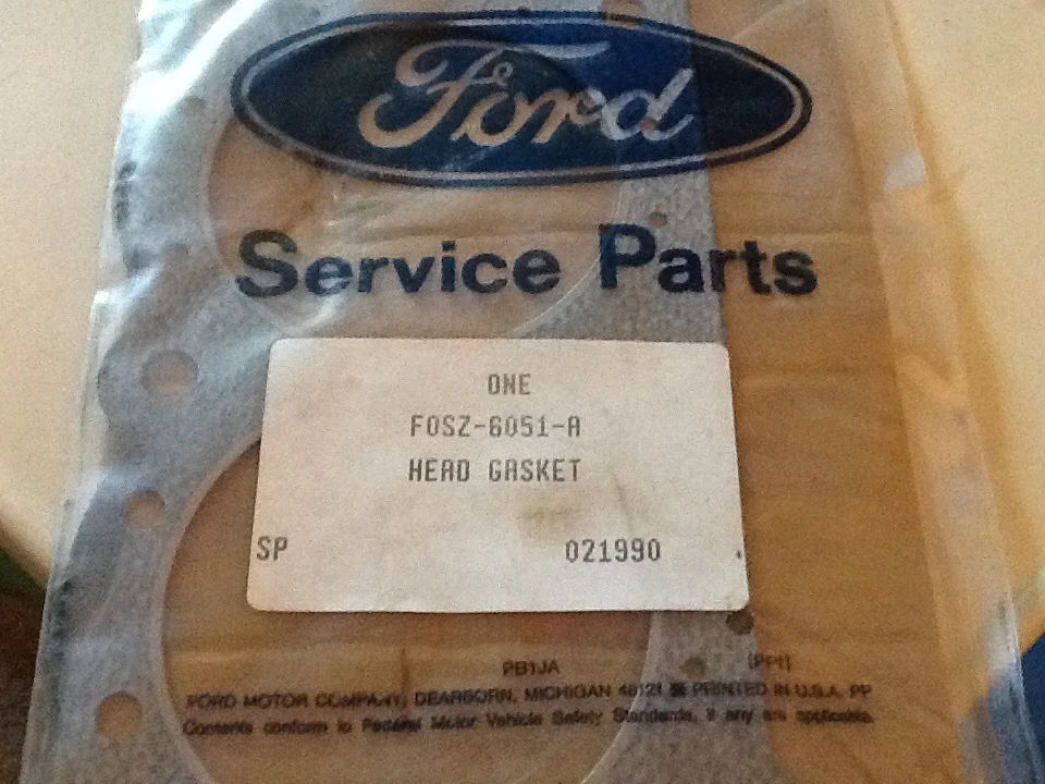 Ford 1982 1991 3,8 L V6 junta de culata nueva OEM Thunderbird Foto 2 de 2