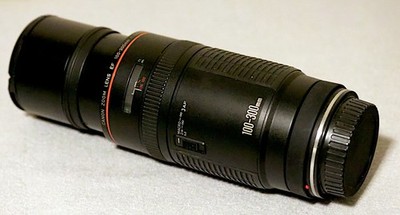 Canon EF 100 300mm f/5.6L Telephoto Zoom Lens (Push-Pull, All Black)