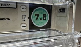 NES SUPER MARIO BROS. 1985 CIB 7.5 WATA GRADED HANGTAB /NES GAMES / GRADED GAMES