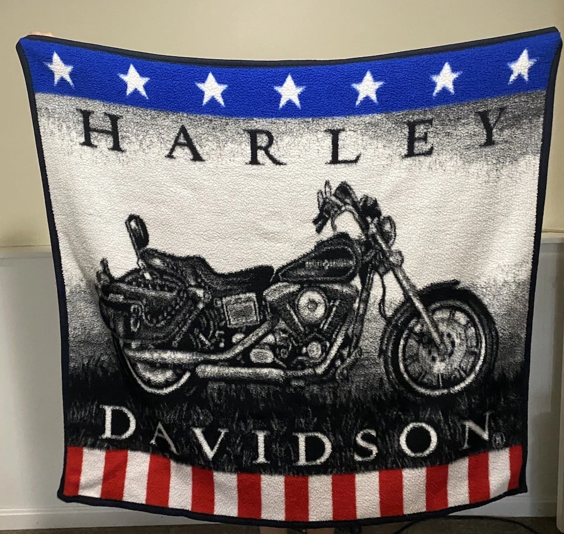 Harley Davidson Blanket In Blankets & Throws for sale | eBay