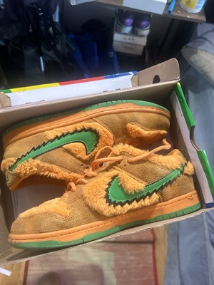 Size 9- Nike Grateful Dead x Dunk SB Low Orange Bear