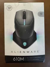 Alienware 610M Wired and Wireless Gaming Mouse, 16000 DPI, Model 610M, Black
