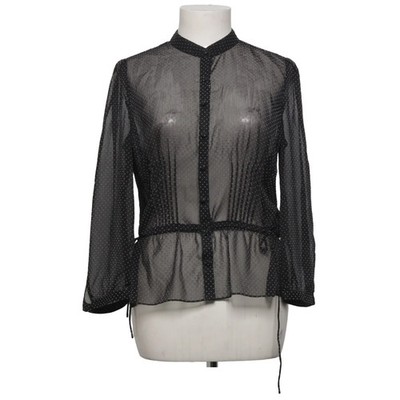Ann Taylor Loft, Bluse, Größe: XS, Schwarz/Weiß, Polyamid/Polyester #zVS