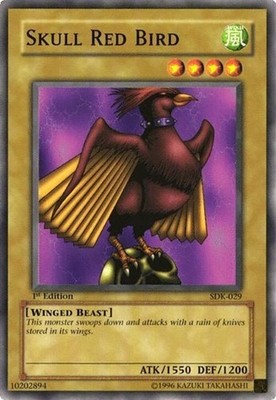 Skull Red Bird SDK-029 Starter Deck: Kaiba Yu-Gi-Oh Unlimited DMG