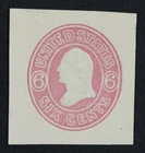CKStamps: US Cut Square Stamps Collection Scott#U38 Unused LH NG Spot Thin