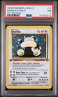 1999 POKEMON JUNGLE 1ST EDITION #11 SNORLAX-HOLO PSA 7