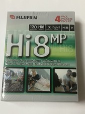 Fujifilm 4-pack Hi8 MP P6-120 Pro Grade cassette Digital8 Camcorder Tapes NEW
