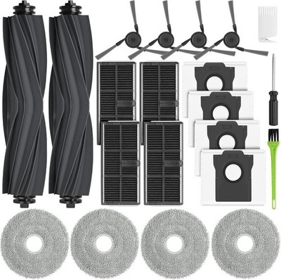 L10s Ultra Gen 3 Zubehörset 4 Staubbeutel 2 Hauptbürsten 4 Filter 4 Wischpads