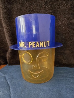 1979 Planters Mr. Peanut plastic counter display container