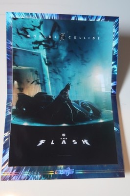 Kakawow 100 Cosmos Warner Bros 2024 CWQ-HB-10 The Flash Poster 156/245 (Batman)