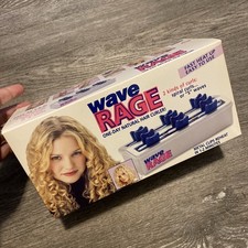 SEALED WAVE RAGE HELEN OF TROY DC300 HAIR SETTER ONE-DAY NATURAL HAIR CURLER