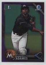 2016 Bowman Chrome Prospects Purple Refractor 217/250 Jose Adames #BCP220 2u3